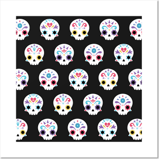 Sugar skulls Posters and Art